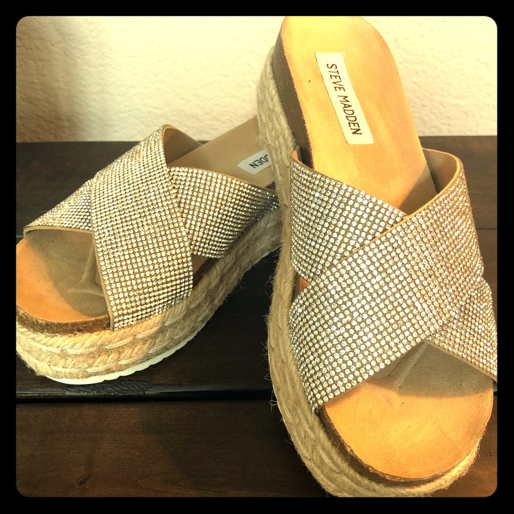 Steve Madden Arran-R Espadrille Platform Sandal